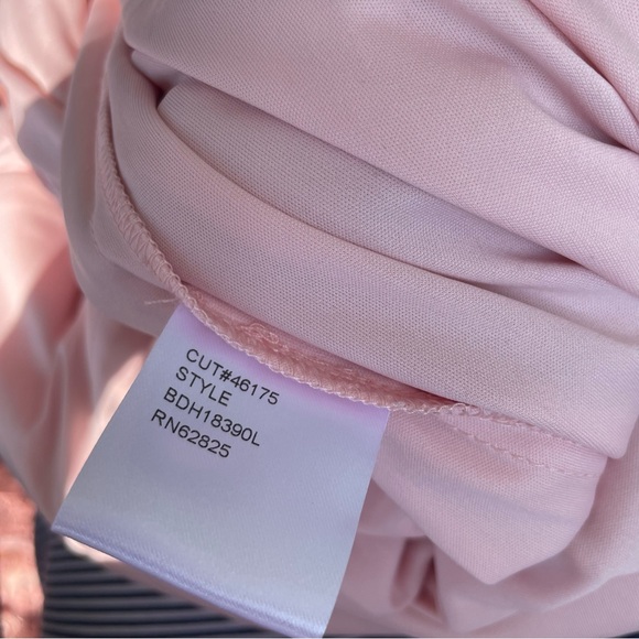 TADASHI SHOJI Embroidered Lace Cape Gown Dress in Rose Quartz Size 16 (NWT) - Picture 15 of 15